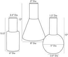 Cargar imagen en el visor de la galería, UNION VASES, SET OF 3